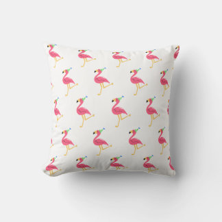 Coussin Lecteur Flamant rose