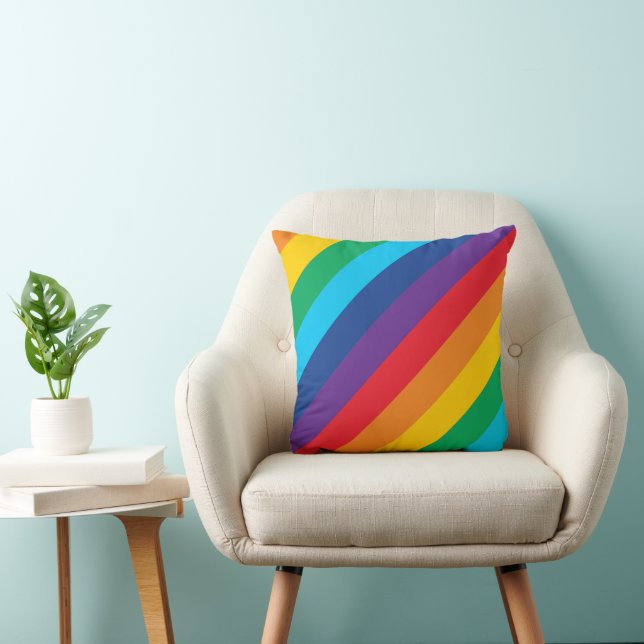 Coussin Lecteur LGBTQ Throw (Chaise)