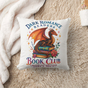 Coussin Lecteurs de romance sombre...