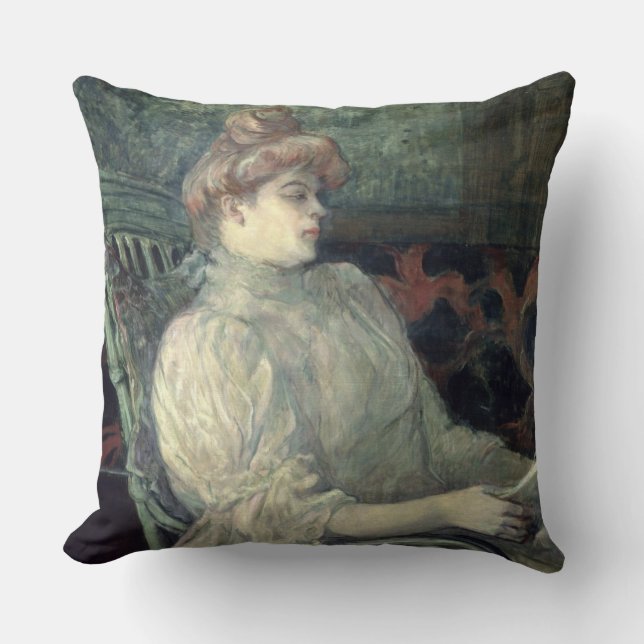 Coussin Lecture de femme (Recto)