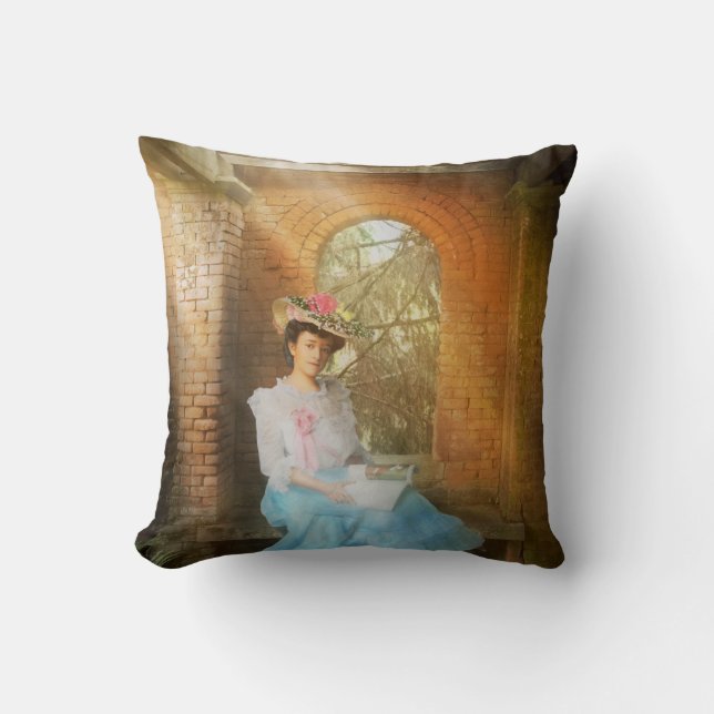 Coussin Lecture - Mon refuge privé (Recto)