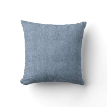 Coussin léger de denim