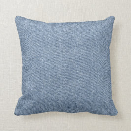 Coussin léger de denim