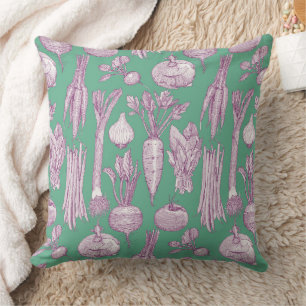 Coussin légumes du marché des agriculteurs poivre rouge me
