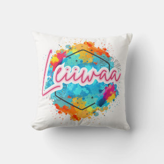 Coussin LEIIWAA – Énergie de fille insulaire dans chaque p