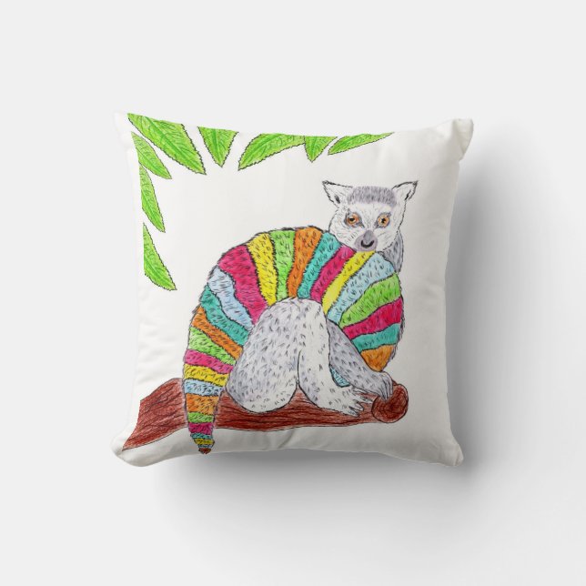 Coussin Lema coloré (Recto)