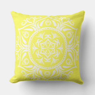 Coussin Lemon Mandala