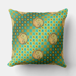 Coussin Léo & Chien de Métal