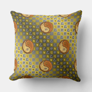 Coussin Léo & Lapin de bois