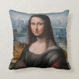 Coussin Leonardo da Vinci   Mona Lisa