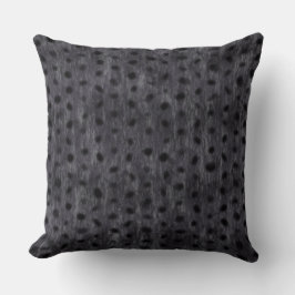Coussin Léopard gris