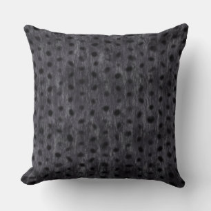 Coussin Léopard gris