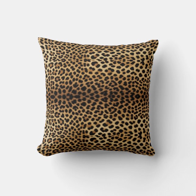 Coussin Leopard Skin Pattern (Recto)