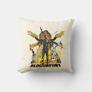 Coussin L'équipe du suicide   Graphique d'action Bloodspor