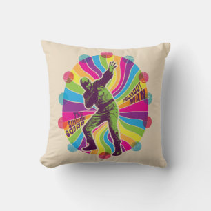Coussin L'équipe du suicide   Polka-Dot Homme Psychédél
