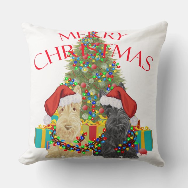 Coussin Les Aides du Père Noël (Recto)