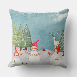 COUSSIN LES AMIS DE SNOWMAN & WOODLAND EN WONDERLAND HITER