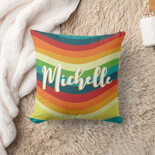 Coussin Les années 70 rétro Vintage (Couverture)