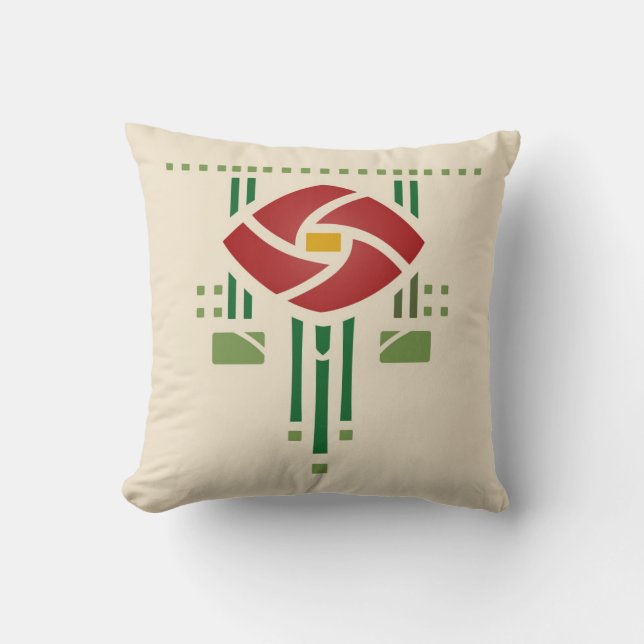 Coussin Les arts et les métiers se sont levés (Recto)