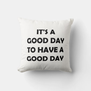 Coussin Les Bons Jours Sont Ici   Remise de devis