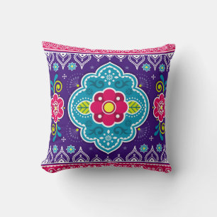 Coussin Les camions indiens et pakistanais sont sans coutu