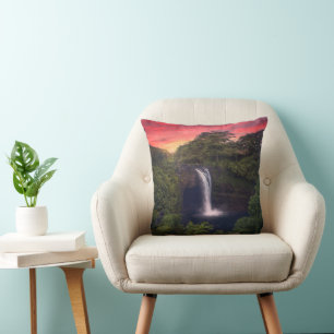 Coussin Les cascades Rainbow Falls, Hilo, Hawaii