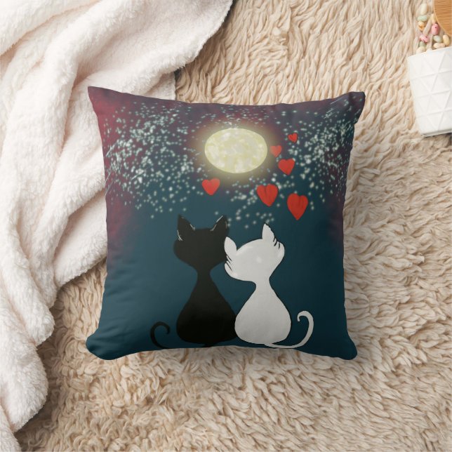 Coussin Les chats aiment (Couverture)