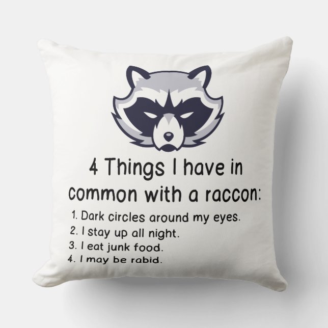 COUSSIN LES CHOSES I ONT EN COMMUN AVEC UN RATON LAVEUR (Recto)
