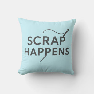 Coussin LES CHUTES ARRIVENT Cadeau de la Guilde de Courtep