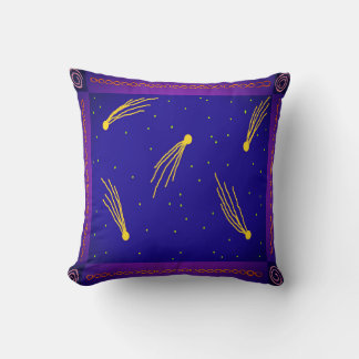 Coussin Les comètes lancent l'oreiller