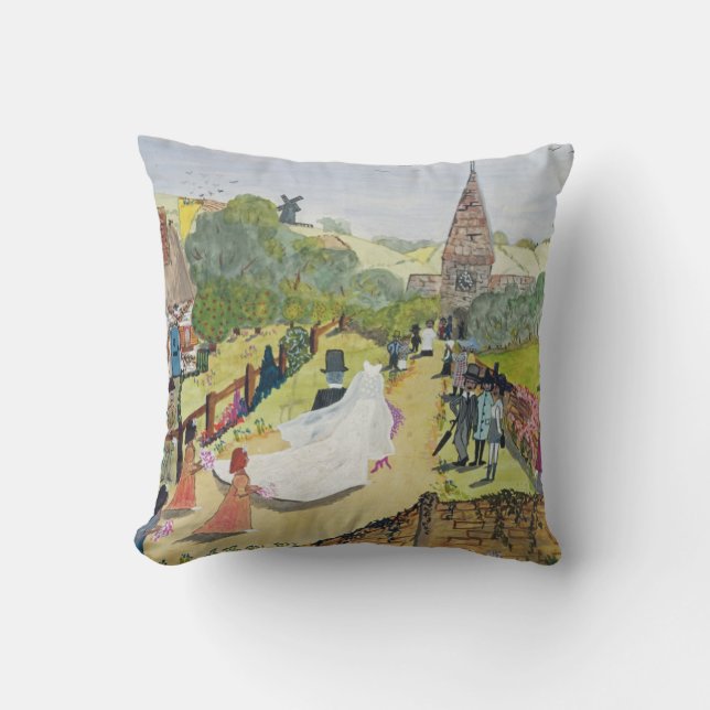 Coussin Les couples heureux (Recto)