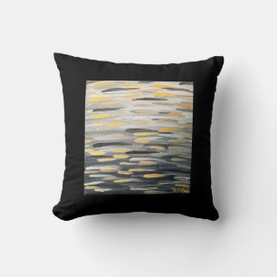 Coussin Les coups de pinceau Zebra dans l'oreiller à lance