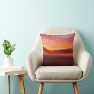 Coussin Les déserts Paysage du désert de Rolling