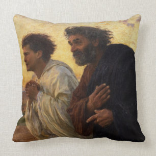 Coussin Les disciples Peter et fonctionnement de John