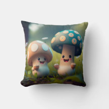 Les elfs de champignons dans le champ jettent l'or