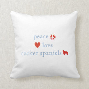 Coussin Les Espagnols de Cocker Love