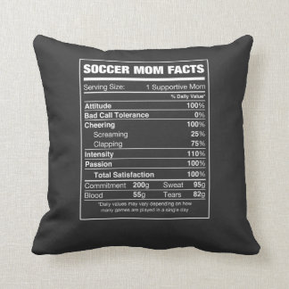 Coussin les faits de la mère du football