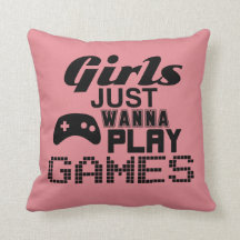 Les filles veulent jouer aux jeux