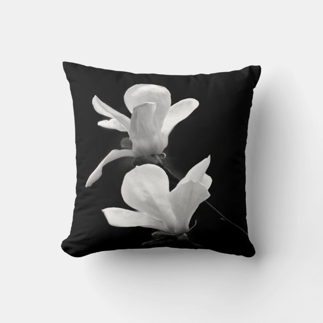 Coussin Les fleurs de Magnolia (Recto)