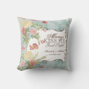 Coussin Les Fleurs Peony Rose Tulip Iris Fleurs Florales