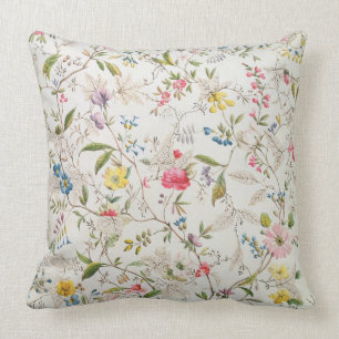 Coussin Les fleurs sauvages conçoivent pour le matériel en