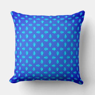 Coussin Les Graines Bleues