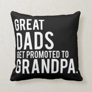 Coussin Les grands papas obtiennent favorisés au