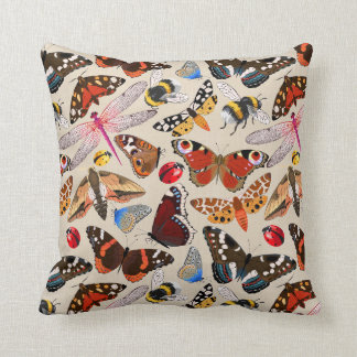 Coussin Les insectes et les insectes impriment carreaux