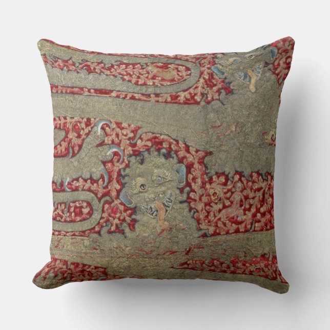 Coussin Les léopards de l'Angleterre, XVème siècle (Recto)