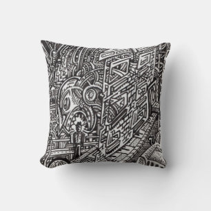 Coussin Les mâchoires du destin