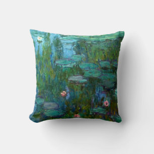 Coussin Les nymphéas de Claude Monet