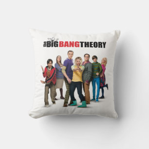 Coussin Les personnages de la théorie du Big Bang