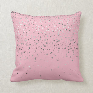 Coussin Les petites étoiles argentées d'intérieur ajust