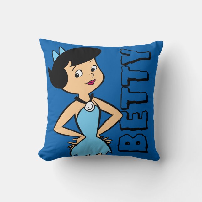 Coussin Les Pierrafeu | Betty Rubble (Recto)